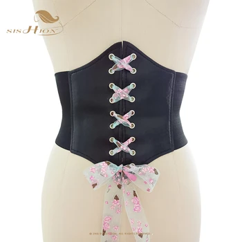 Corset Largă din Piele Pu Corp Slăbire Curele pentru Femei Elastic Talie Mare Curea Stretch Modelarea Brâu Cinto Femme Fajas VD2632