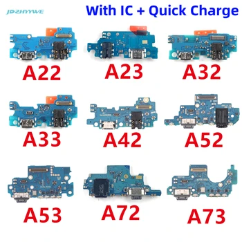 1BUC Incarcator USB Dock Conector Placa de Repede Portul de Încărcare Cablu Flex Pentru Samsung Galaxy A73 A72 A22 A32 A33 A42 A52 A53