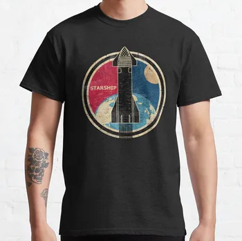 SpaceX: Nava Insigna T-Shirt T-shirt pentru un băiat T-shirt pentru barbati din bumbac haine de epocă