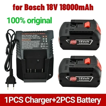 NOI 18V Acumulator 18.0 Ah Bosch Burghiu Electric 18V acumulator Li-ion BAT609, BAT609G, BAT618, BAT618G, BAT614+Incarcator