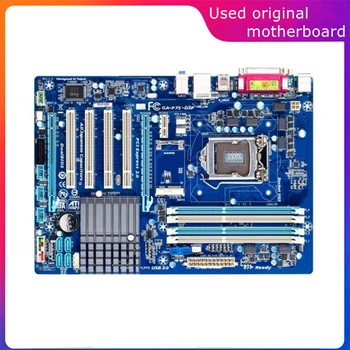 Folosit LGA 1155 Intel B75 GA-P75-D3P P75-D3P Calculator USB3.0 SATA3 Placa de baza DDR3 32G Desktop Placa de baza