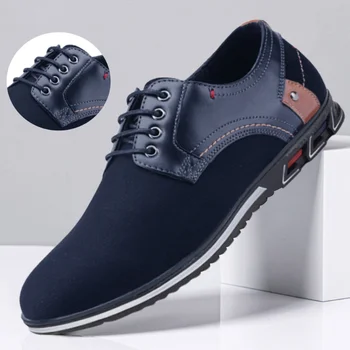 Nouă Bărbați Pantofi Rochie Clasic Dantela-up Piele Business Casual Barbati Pantofi Italian de Pantofi Oxford pentru Barbati Black Balerini Incaltaminte Marimea 48