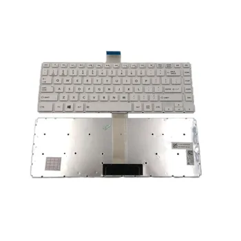 Noua Tastatura Laptop pentru Toshiba Satellite L45D-B4217WL L45D-B4264PM L45D-B4265PM L45D-B4268SM Alb Fără iluminare din spate si Cadru
