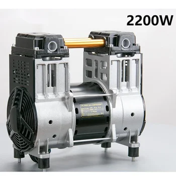 2200W 220V 200L/min 0.7 mpa Tăcut Ulei de Motor fără Cap de Pompă Pump Cap Compresor de Aer Accesorii de Pompare Sârmă de Cupru