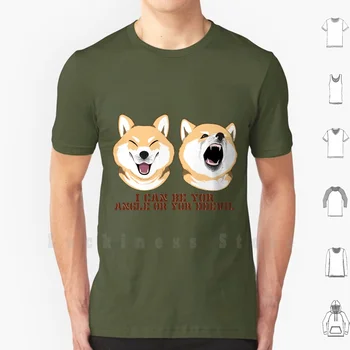 Amuzant Doge Meme Tee Înger Sau Diavol Tricou 6xl Bumbac Tricou Câine Doge Doggy Dog Meme Doge Meme Meme Pupper Puppy Angel Sau