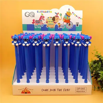 48pcs Disney Pixuri cu Gel Drăguț Lilo Stitch Mickey Minnie Semnătura Neutru Pix Roller Ball Pen Rechizite Școlare Papetărie en-Gros