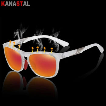 Femeile Oglindă Lentile de Ochelari de Soare pentru Bărbați ochelari de Soare Polarizat TR90 Anti-Ceață Ochelari Cadru de Sport Ochelari de Pescuit de Conducere Ochelari