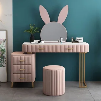 Nordic Acasă Mobilier Sertar Seminte de Lux Lumina Depozitare pentru Dormitor, Cabinet Modern, Minimalist Dormitor Masa de toaleta pentru Femei