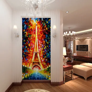 beibehang Continental 3D stereoscopic pictură murală mare tapet tapet personalizat coridor, culoar Turnul Eiffel papel de parede