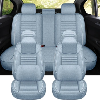 In Roz Femei Scaun Auto Capac Protector Pentru Hyundai Tucson 2022 Clio 4 Fiat Punto Ioniq 5 Set Complet De Interior Accesorii Auto