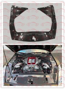 Pentru Nissan GTR R35 baterie capac din fibra de carbon de răcire a motorului capacul panoului