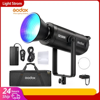 Godox SZ300R 300W LED RGB Lumina Video Bowens de Montare pentru Fotografie de Studio Accesorii Live 2500-10000K corp de lumină de control