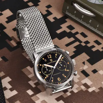 2023 Noul PAGANI DESIGN VK64 Sport Cronograf Bărbați Militară de Lux din Oțel Inoxidabil, Safir rezistent la apa 100M de Cuarț Ceas de mână