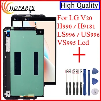pentru LG V20 Display LCD Touch Screen Digitizer Asamblare Cu Rama Piese de schimb VS995 VS996 LS997 H910 5.7