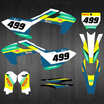 Gratuit personalizate, Numere, Nume de Motocross TC 50 3M Autocolante, Decalcomanii Grafică kituri Pentru Husqvarna TC50 2017 2018 2019 2020 TC-50