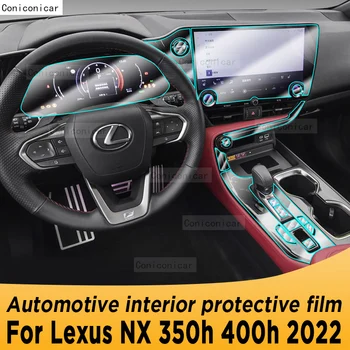 Pentru Lexus NX 350h 400h 2022 cutie de Viteze Panoul de Navigare Interior Auto Ecran de Film Protector de pe TPU Acoperire Anti-Zero Autocolant