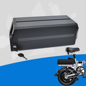 Biciclete electrice Raft Cutie Baterie Ebike de Mare Capacitate Titularul Caz 48V Modificat Spate Baterie Cutie de Coajă din Aliaj de Aluminiu Cadru de Caz