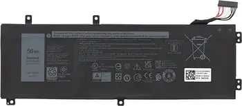 V0GMT 0NCC3D Laptop de Înlocuire a Bateriei pentru Dell G7 17 7700 Series (11.4 V 56Wh)