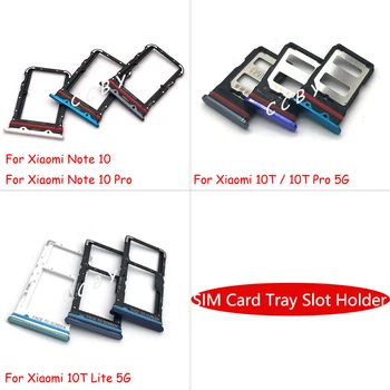 Pentru Xiaomi Mi Nota 10 Pro Lite Ultra 10T 5G Tăvița Cartelei Sim Slot Soclu Suport de Piese de schimb