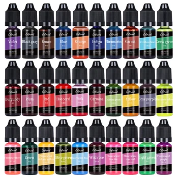 30 de Culori Lumânare Coloranți Pigment Aromoterapie Lichid Colorant Pigment DIY Lumânare Matriță de Săpun Colorat Artizanat lucrate Manual Rășină Pigment