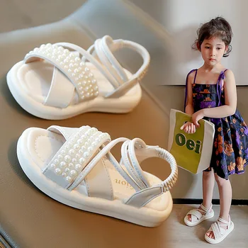 Fete Pantofi de Plaja de Moda 2023 Vara Noi Casual, Non-alunecare pentru Copii Moale cu talpi de Sandale pentru Copii Mari