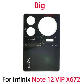 Pentru Infinix Nota 12 VIP X672 Spate aparat de Fotografiat Lentilă de Sticlă Acoperi Cu Autocolant Adeziv Piese de schimb