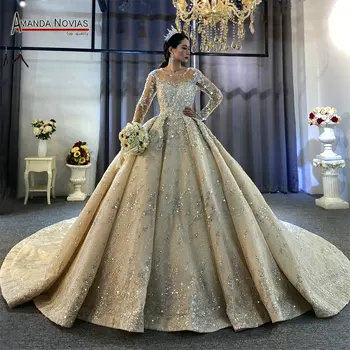 Dubai rochie de mireasa de lux nunti design nou rochie de mireasa de la amanda novias