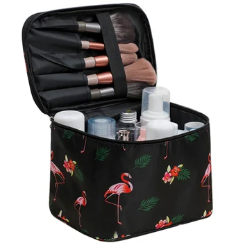 Noi Flamingo Sac de Cosmetice este necesar Travel Organizer Make up Box set de articole de Toaletă de Spălare Toaletă Sac Mare Impermeabil Husă ZDH022