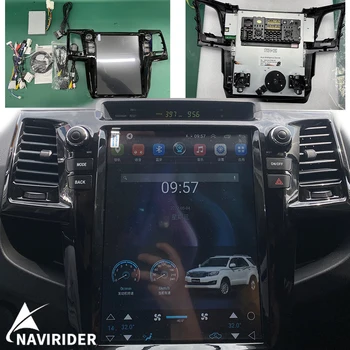 Pentru Toyota Fortuner 2010 Android 12 GPS Hilux Srv 2012 Tesla Ecran de 12.1 inch Stereo Radio Carplay Auto Multimedia Player Video