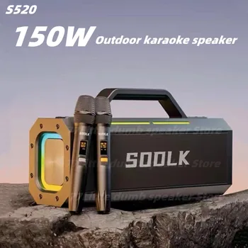 SODLK S520 Portabile fără Fir Bluetooth Boxe 150W Mare Putere Șoc Stereo Bass TWS Dual Perechi Built-in Microfon Low Întârziere