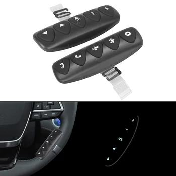 Luminos Mașină de Butoane de pe Volan Bluetooth Control de la Distanță Audio Radio Comutator Wireless Controller Pentru GPS, DVD, MP3 MP5 Player