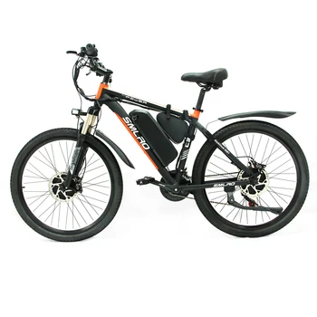 SMLRO Bicicletă Electrică Dual Drive cu Bicicleta E 1000W 48V 17AH 26 Inch Elektro Bicicleta C3 Cu Ecran Color Instrument Prețuri Accesibile