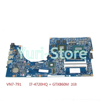 NOKOTION 448.02G08.001M Pentru Acer VN7-791 Laptop Placa de baza NBMTH11003 NB.MTH1.1003 I7-4720HQ CPU GTX860M 4GB