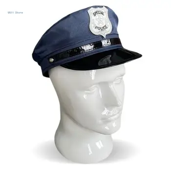 Palarie pentru Copii Costum Accesoriu Polițist Pălării pentru 3 4 5 6 7 8 Ani Băieți Fete