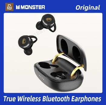 Monstru Claritate 101 Plus TWS Earphoens Bluetooth Clar Vorbim Căști fără Fir ENC Reducere a Zgomotului În ureche Căști cu Microfon
