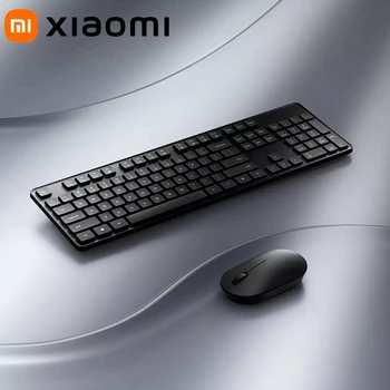 Original Xiaomi Tastatură fără Fir și Mouse-Set 2 USB-O Interfață 104 Taste Conexiune Wireless de 2,4 GHz Fn Taste de comenzi rapide Office
