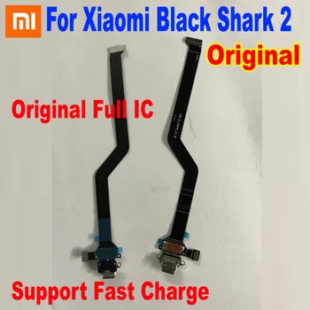 100% Originale în Portul de Încărcare PCB incarcare USB-Conector cu Microfon Cablu Flex Pentru Xiaomi Black Shark 2 SKW-H0 SKW-A0
