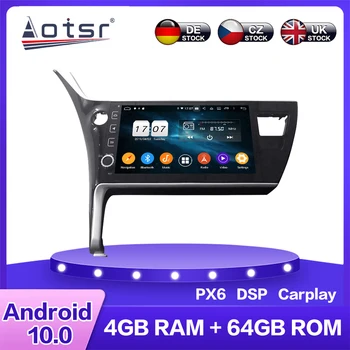 Android 10 Car Multimedia Radio, DVD Player forToyota Corolla 2016+ LHD Auto Navigație GPS Stereo DSP Carplay WIFI BT Unitatii
