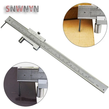 0-200mm 0,1 mm din Oțel Inoxidabil Paralel Marcarea Șubler cu Vernier Cu Carbură de Scrib Marcarea Gauge Instrument