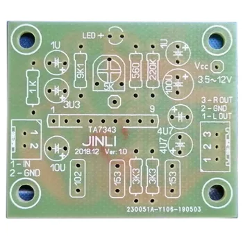 Jinli TA7343 FM cu decodor stereo bord PCB
