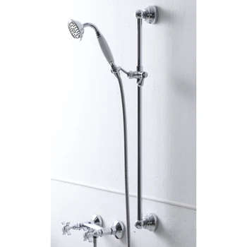 Toate-cupru duș ridicare tija suport baie duș duza de bază reglabil