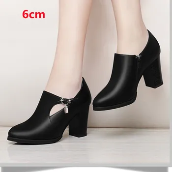 Cresfimix femei clasic-negru de înaltă calitate scurte, pantofi cu toc doamna toamnă rece și iarna roșu glezna cizme botas mujer a6405a