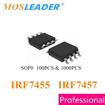 Mosleader IRF7455 IRF7457 SOP8 100BUC 1000PCS IRF7455PBF IRF7457PBF IRF7455TRPBF IRF7457TRPBF Chineză IRF7455TR IRF7457TR