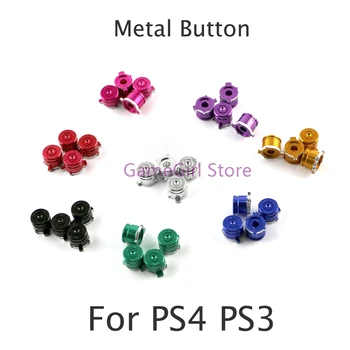 50Sets Metal Aluminiu Glonț Butoane pentru Sony Playstation PS4 PS3 Controller Piese de schimb